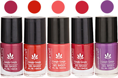 

Aroma Care Mab Multicolor Nail Polish Combo 8092016156 Multicolor(Pack of 5)
