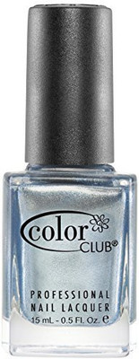 

Color Club Foiled Metallic Shade Metallic Blue Lumin Icecent 05A932 Blue