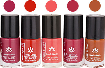 

Aroma Care Mab Multicolor Nail Polish Combo 809201632 Multicolor(Pack of 5)