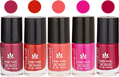 

Aroma Care Mab Multicolor Nail Polish Combo 8092016106 Multicolor(Pack of 5)