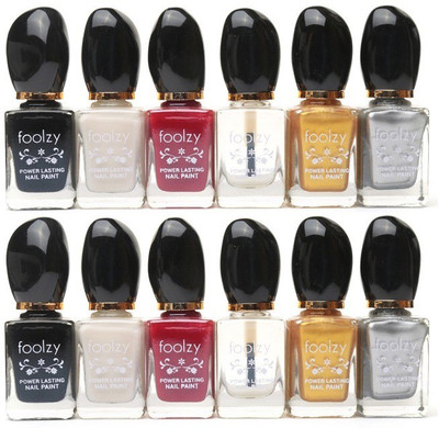 

Foolzy Set of 12 Nail Polish Multicolor-CL-12-1(Pack of 12)