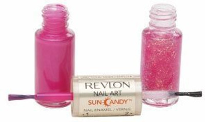 Revlon Nail Art Sun Candy Nail Enamel, Shimmering Sunset/410 Clear Flipkart