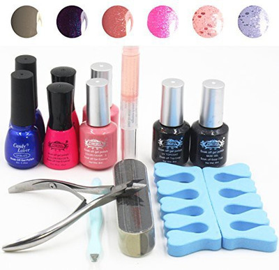 

Perfect Summer Amazing Sales Global Limited Gel Spree Richful Color Set Dark(Pack of 6)