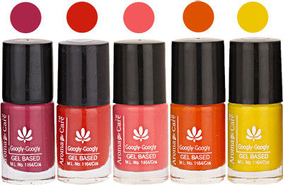 

Aroma Care Mab Multicolor Nail Polish Combo 8092016194 Multicolor(Pack of 5)