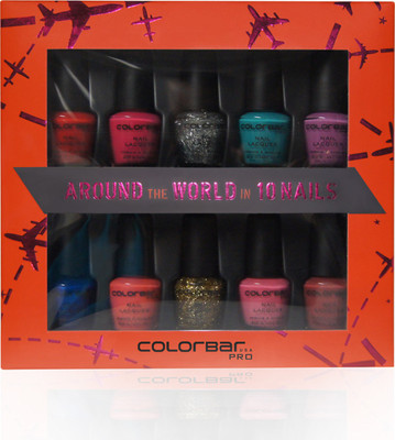 

Colorbar Nail Kit Around The World In 10 Days Around The World