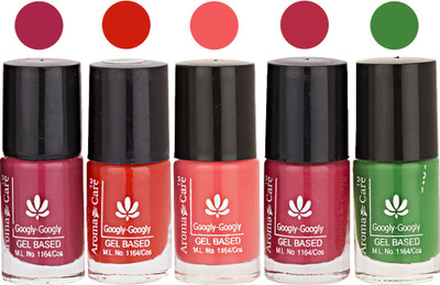 

Aroma Care Mab Multicolor Nail Polish Combo 809201625 Multicolor(Pack of 5)