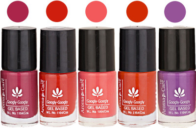

Aroma Care Mab Multicolor Nail Polish Combo 8092016164 Multicolor(Pack of 5)
