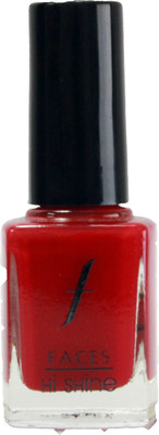 

Faces Hi Shine Nail Enamel Tinted Red