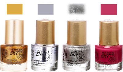 

Aroma Care Speed Dry Profesional Nail Color 23531 Multicolor,(Pack of 4)