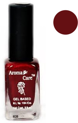 Aroma Care Maroon Nail Polish 628 Maroon,(Pack of 12)
