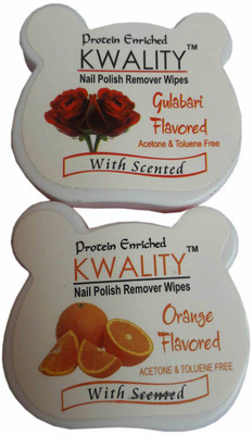

Kwality Nail Polish Remover Set White