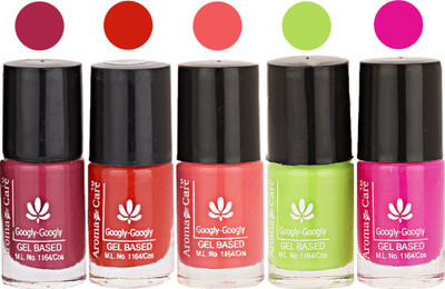 

Aroma Care Mab Multicolor Nail Polish Combo 809201644 Multicolor(Pack of 5)
