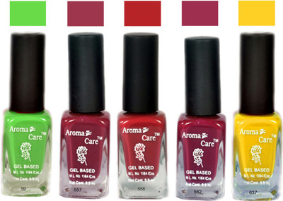 

Aroma Care Intense Color Nail Polish Combo 175063 Multicolor,(Pack of 12)