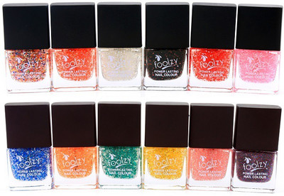

Foolzy Set of 12 Nail Polish Multicolor BT-12-4