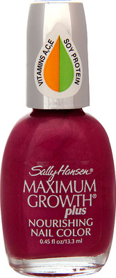 

Sally Hansen Maximum Growth Plus Nourishing Nail Color Practical Plum - 13