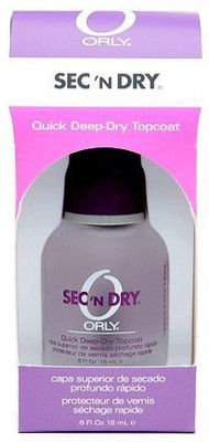 

Orly Sec N Dry Quick Deepdry Topcoat () OR24310 Dark