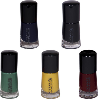 

Viviana Nail Paint Pride Nail Colors: VPN016, VPN018,VPN022,VPN029,VPN046(Pack of 5)