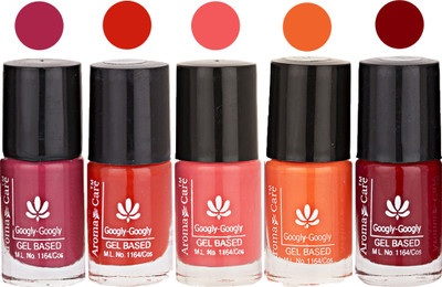 

Aroma Care Mab Multicolor Nail Polish Combo 809201680 Multicolor(Pack of 5)