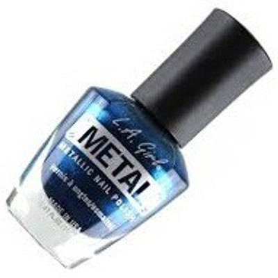 

L.A. Girl Metal Nail Polish Alkaline Blue GNL150 Alkaline Blue