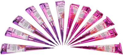 

Shama Nail Polish Set made of Henna-PP Purple, Pink(Pack of 2)