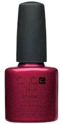 

CND Cosmetics Creative Nail Design Shellac Uv Color Coat Red Baroness Red