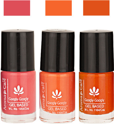 

Aroma Care Googly Gel Nail Polish 46201648 Multicolor,(Pack of 3)