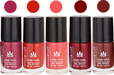 

Aroma Care Mab Multicolor Nail Polish Combo 8092016144 Multicolor(Pack of 5)