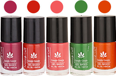 

Aroma Care Mab Multicolor Nail Polish Combo 8092016102 Multicolor(Pack of 5)