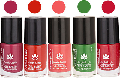 

Aroma Care Mab Multicolor Nail Polish Combo 809201695 Multicolor(Pack of 5)