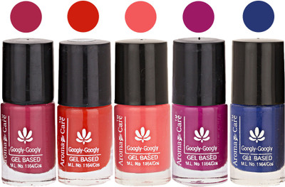 

Aroma Care Mab Multicolor Nail Polish Combo 8092016128 Multicolor(Pack of 5)