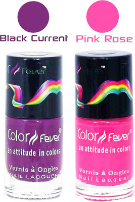 

Color Fever Matte Nail Polish Combo 221 Multicolor,(Pack of 2)