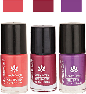 

Aroma Care Googly Gel Nail Polish 46201624 Multicolor,(Pack of 3)