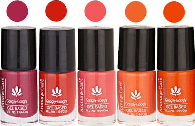 

Aroma Care Mab Multicolor Nail Polish Combo 809201686 Multicolor(Pack of 5)