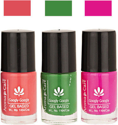 

Aroma Care Googly Gel Nail Polish 46201661 Multicolor,(Pack of 2)