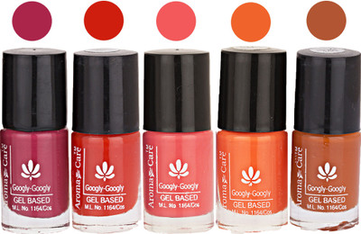 

Aroma Care Mab Multicolor Nail Polish Combo 809201683 Multicolor(Pack of 5)