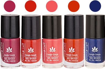 

Aroma Care Mab Multicolor Nail Polish Combo 8092016166 Multicolor(Pack of 5)