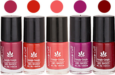 

Aroma Care Mab Multicolor Nail Polish Combo 8092016119 Multicolor(Pack of 5)