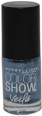 

Maybelline Color Show Veils Nail Lacquer Top Coat, Blue Glaze Blue