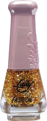 

Lady Fashion Glitter Nail Polish Golden & Multicolor,,