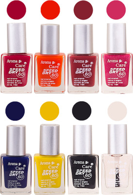 

Aroma Care Orange Matte Nail Polish Combo 01072016144 Maroon, Orange, Golden, Maroon, Green, Magenta, Light Orange, Red, Peach, Purple, Pink, Blue, Yellow, Black, Base Coat, Nude