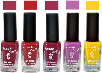 

Aroma Care Intense Color Nail Polish Combo 175049 Multicolor,(Pack of 12)
