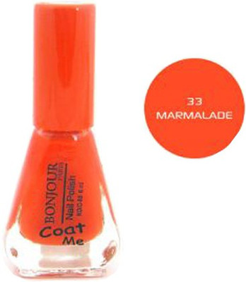 

Bonjour Paris Color Cap Nail Polish 33 Orange