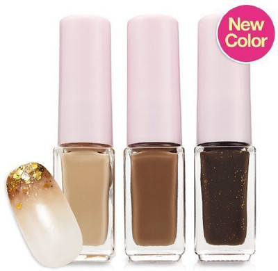 

Etude House Juicy Cocktail Gradation Nails Kahlua Milk X 3Ea Dark(Pack of 3)