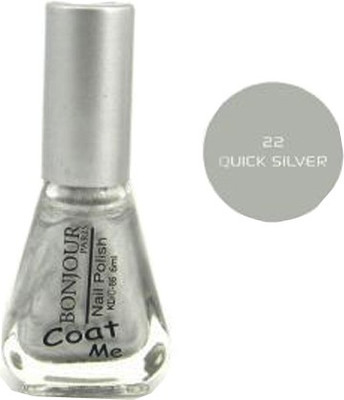 

Bonjour Paris Nail Polish 9 Quick silver