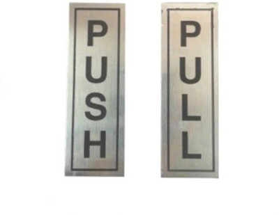 

KT Hardware Solutions Stainless Steel Office Name Plate(Steel)
