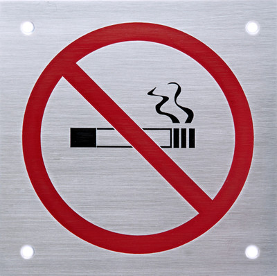 

SHREYAS SIGNAGES Steel NO SMOKING LOGO Name Plate(Black, Red)