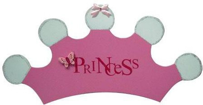 

Kidoz Wooden Princess Name Plate(Pink)
