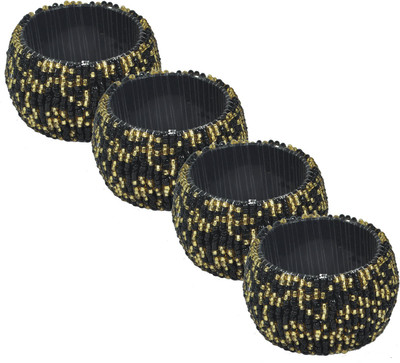 

DakshCraft ACB177 Set of 4 Napkin Rings(Multicolor)