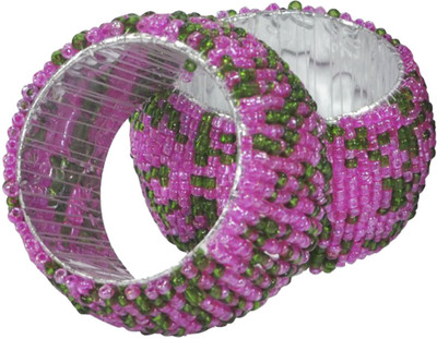 

DakshCraft ACB167 Set of 2 Napkin Rings(Multicolor)