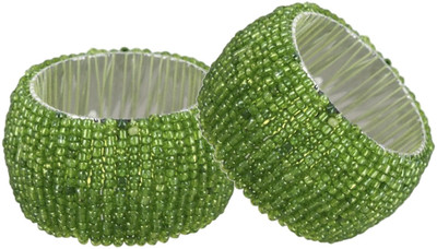 

DakshCraft ACB161 Set of 2 Napkin Rings(Green)